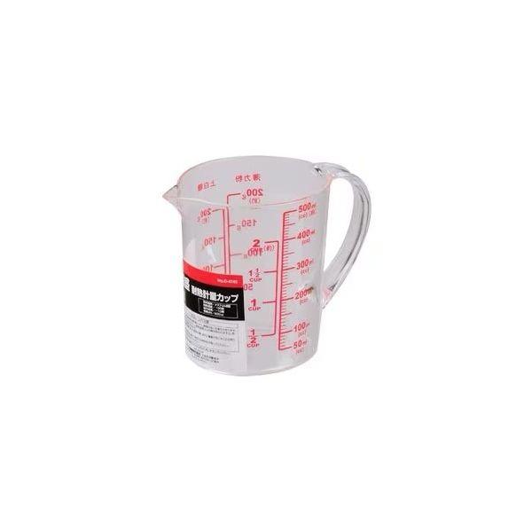 パール金属 ENJOY KITCHEN大きい目盛耐熱計量カップ500ml C-4742 606430...