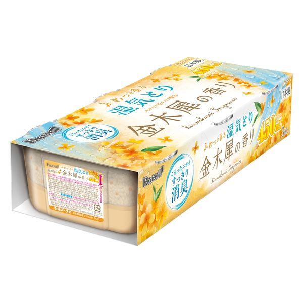 ドライ＆ドライUP 除湿剤 金木犀の香り 450mL×3 白元アース