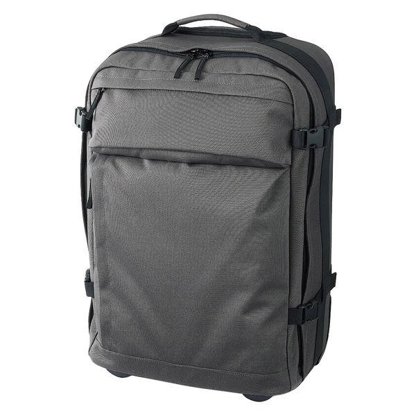 無印良品 撥水ソフトキャリーケース 40L ダークグレー 良品計画