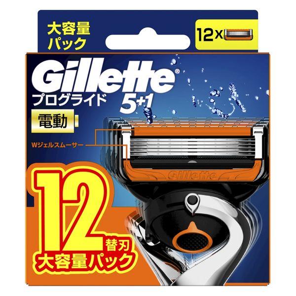 ジレット（Gillette） プログライド 電動タイプ 髭剃り 男性 替刃12個入 P＆G カミソリ