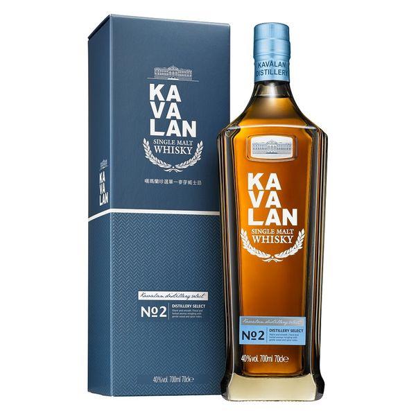カバラン KAVALAN ディスティラリーセレクトNo.2 シングルモルト 40度 700ml 1本...