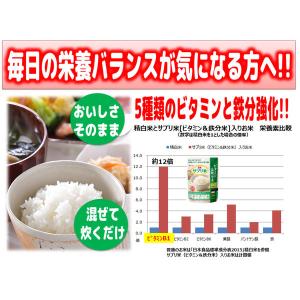 新玄 サプリ米ビタミン&鉄分米 50g 1個 ...の詳細画像3