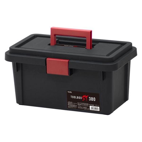 JEJアステージ ツールボックスST380 ブラック 1個