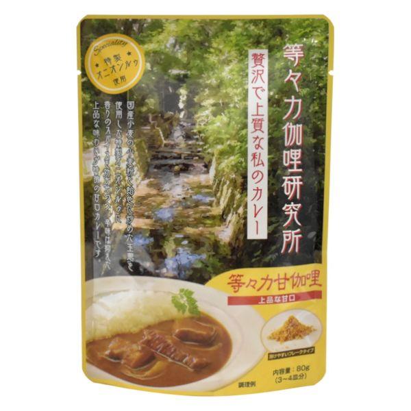 ヘイワ 等々力甘伽哩 上品な甘口 フレークタイプ 80g 1袋 カレー 平和食品工業