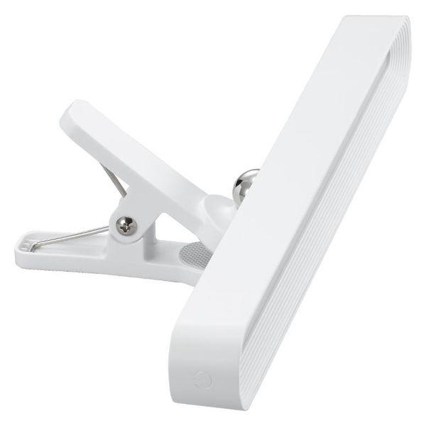 クリップマグネットライト 2way LED 白色 ホワイト バータイプ 充電式 調光 YAZAWA ...