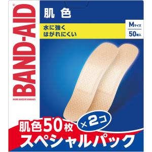 爆買 バンドエイド 肌色 Mサイズ 50枚×2...の詳細画像1