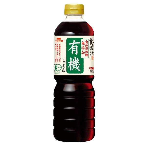 無添加有機しょうゆ 800ml 1本 イチビキ 醤油