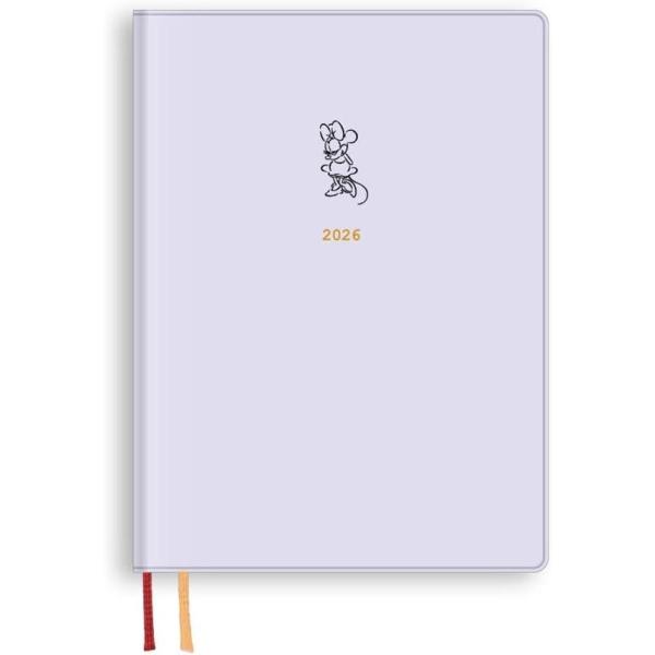 【全国送料無料】　ダイゴー　12月始り　E6226　2026 ディズニー B6ウィークリー ミニー ...