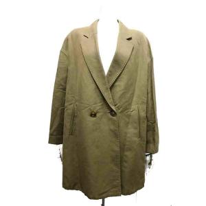Rene（ルネ） 【中古】Rene 半袖ジャケット 34サイズ 日本製 ベージュ