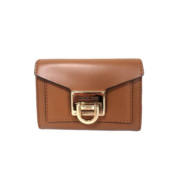 【中古】MICHAEL KORS マイケルコース　小銭財布　小物入れ　カード入れ　パスケース　レザー