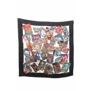 【中古】Salvatore Ferragamo サルヴァトーレ フェラガモ 小物 スカーフ マルチカ...