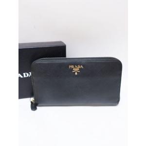 PRADA（プラダ） リボン ラウンドファスナー サフィアーノ 1M0506