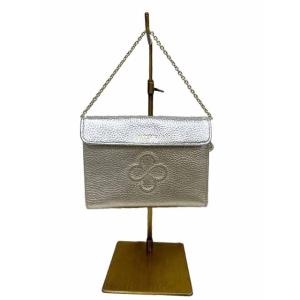 【中古】【美品】marie claire マリ・クレール  小物 財布 チェーン付き シルバー×ゴー...