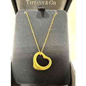 【中古】TIFFANY&amp;Co. ティファニー　アクセサリー ネックレス オープンハート エルサ ペレ...