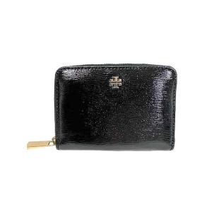 【中古】TORY BURCH トリーバーチ 小物 コインケース ROBINSON PATENT ZI...