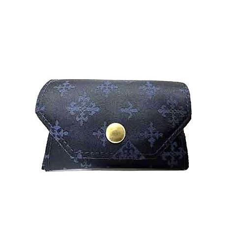 【中古】russet ラシット 小物入れ コインケース リング付き ネイビー