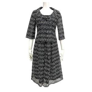 【中古】Sybilla　シビラ　スーツ　Mサイズ　9号　七分袖丈　スーツワンピース　春夏