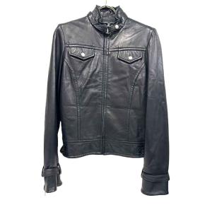 【中古】Lois CRAYON ロイスクレヨン ジャケット レザージャケット 羊皮 Mサイズ