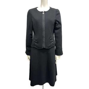 【中古】GALLERY BISCONTI ギャラリービスコンティ スーツ スカートスーツ ブラック ...