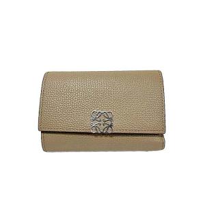 LOEWE ロエベ アナグラム バーティカル ウォレット スモール 三つ折り