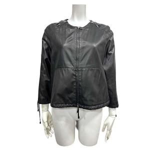 【中古】EMPORIO ARMANI エンポリオアルマーニ ジャケット レザー 七分袖 サイズEU4...
