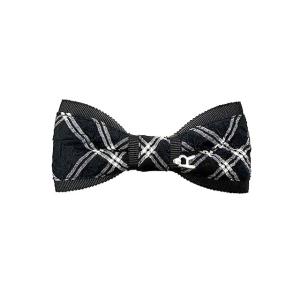 【中古】Rene ルネ ヘアアクセサリー バレッタ Check Hair Barrette リボン ...