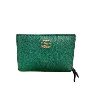 【中古】GUCCI　グッチ　GGマーモント二つ折り財布　772738　ダブルG 二つ折りウォレット　...