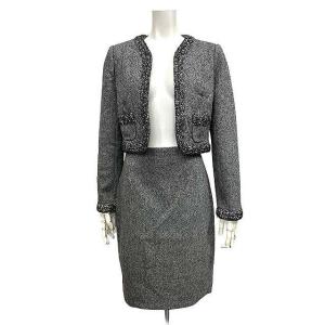 【中古】PAULE KA ポールカ スーツ スカートスーツ ジャケット36 スカート38 レディース