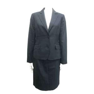 【中古】GRADE　グレード　スカートスーツ　9号　Mサイズ　ブラック　東京スタイル