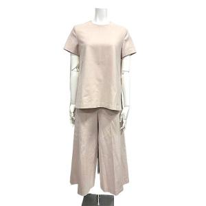 【中古】REYC リック ヨーコチャン セットアップ パンツ レディース ピンクベージュ ウール サ...