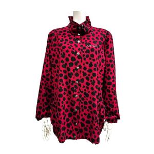 【中古】TOPYS  トピーズ トップス ジャケット 総柄 薄手 日本製