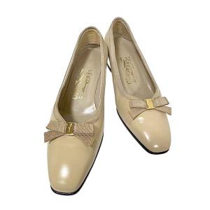 【中古】Salvatore Ferragamo サルヴァトーレフェラガモ 靴 レディース サイズ6 ...
