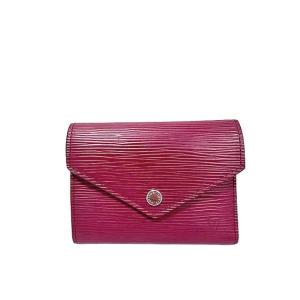 【中古】【難あり】LOUIS VUITTON ルイ ヴィトン 小物 三つ折り財布 エピ ポルトフォイ...