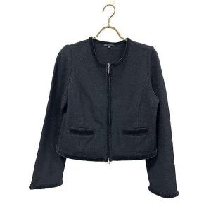 【中古】TO BE CHIC トゥービーシック ジャケット カーディガン レディース ノーカラー ジ...