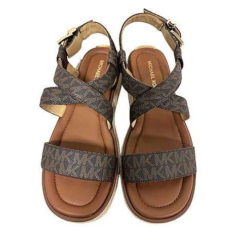 【中古】【美品】MICHAEL KORS マイケル・コース 靴 サンダル レディース サイズ7.5M