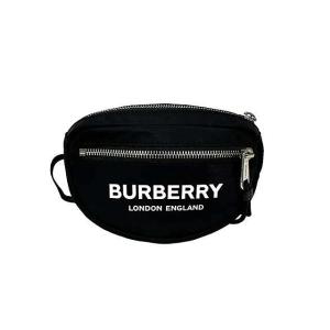 【中古】BURBERRY LONDON（バーバリーロンドン）ボディバッグ　ブラック　ユニセックス　ナ...