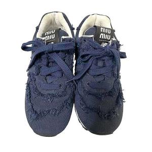【中古】Miu Miu New Balance ミュウミュウ ニューバランス 靴 574 スニーカー...