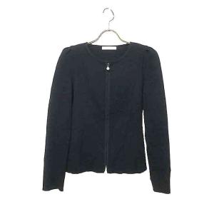 【中古】zucca ズッカ トップス レディース カーディガン ネイビー ブルー コットン Mサイズ＿S28＿s-1135-r28 ZUCCa - 【中古】zucca ズッカ トップス レディース カーディガン