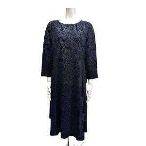 極美品✨イッセイミヤケ　プリーツプリーズ　シャツワンピース　ネイビー　サイズ４ PLEATS PLEASE ISSEY MIYAKE 【中古】PLEATS プリーツプリーズ