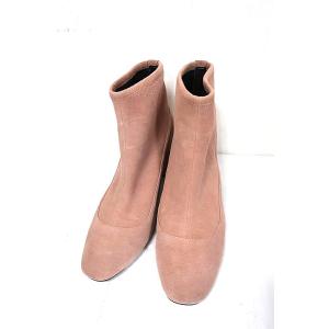 【中古】COLE HAAN コールハーン 靴 レディース ラリー ストレッチ ブーティー モカ チャ...