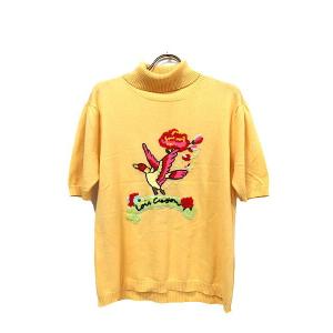 Yori 美品 yori ヨリ スカラップカラーカットソー 半袖 五分袖
