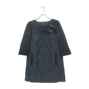 【中古】TO BE CHIC  トゥービーシック  トップス  レディース ブラック 花柄 サイズ4...