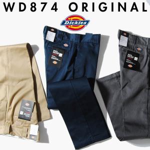 Dickies WD874 ディッキーズ チノパン メンズ ワークパンツ 日本規格 DICKIES 874 TCツイル パンツ ローライズ ボトムス｜re-ap