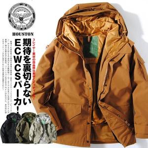 HOUSTON ヒューストン 米軍 ECWCS PARKA Gen1型 エクワックス マウンテンパーカー ミリタリージャケット 全天候型パーカー 春服 春用｜re-ap