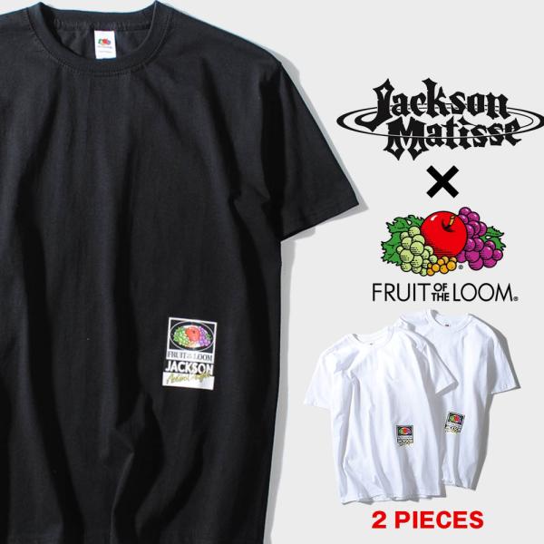 Tシャツ 別注 フルーツオブザルーム x ジャクソンマティス fruit of the loom x...