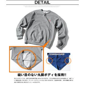 スウェット ビッグスエット ロゴワッペン ブラ...の詳細画像3