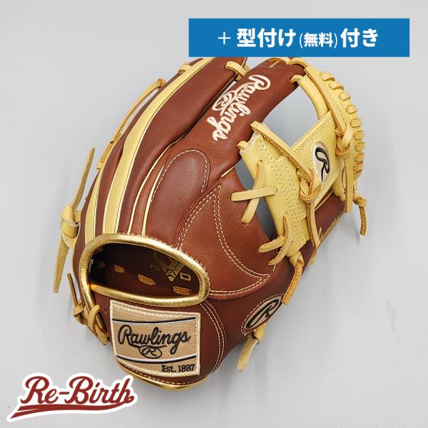 【新品】 ローリングス 軟式グローブ / 内野手用 無料型付け (Rawlings グラブ)[NE1...