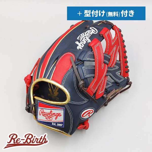【新品】 ローリングス 軟式グローブ / オールラウンド用 無料型付け (Rawlings グラブ)...
