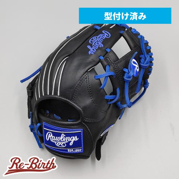 【新品】 ローリングス 少年軟式グローブ / オールラウンド用 型付け済み (ブルー / color...