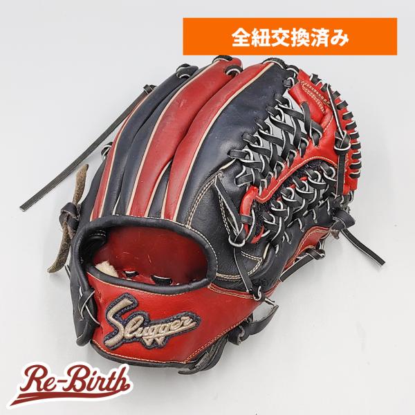 【全紐交換済み】 スラッガー 軟式グローブ / 内野手用 型付け済み (slugger グラブ) [...